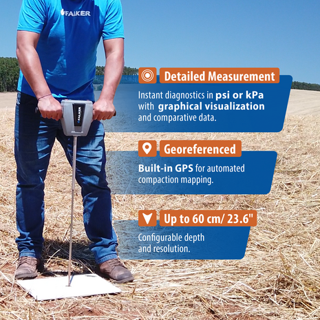 PenetroLOG Digital Soil Compaction Meter